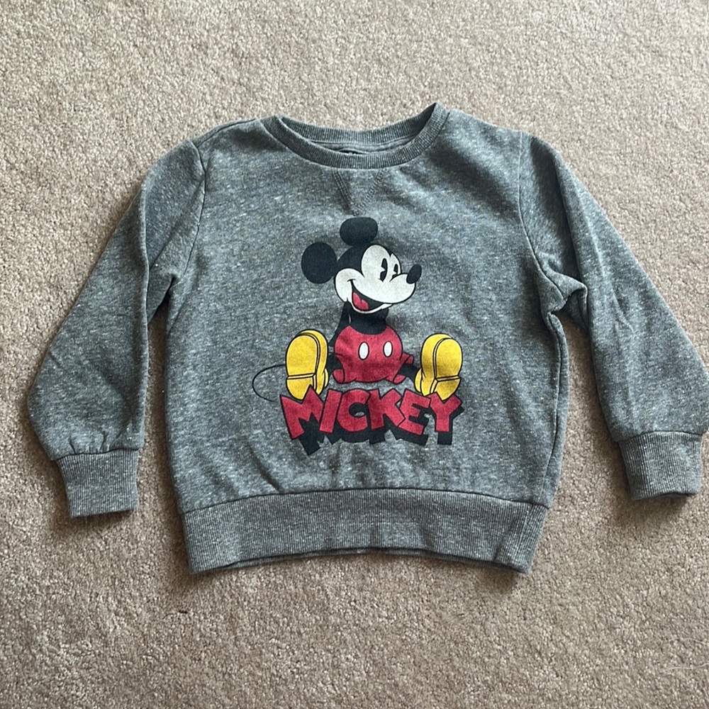 Disney toddler Mickey Mouse crew neck size 3T
